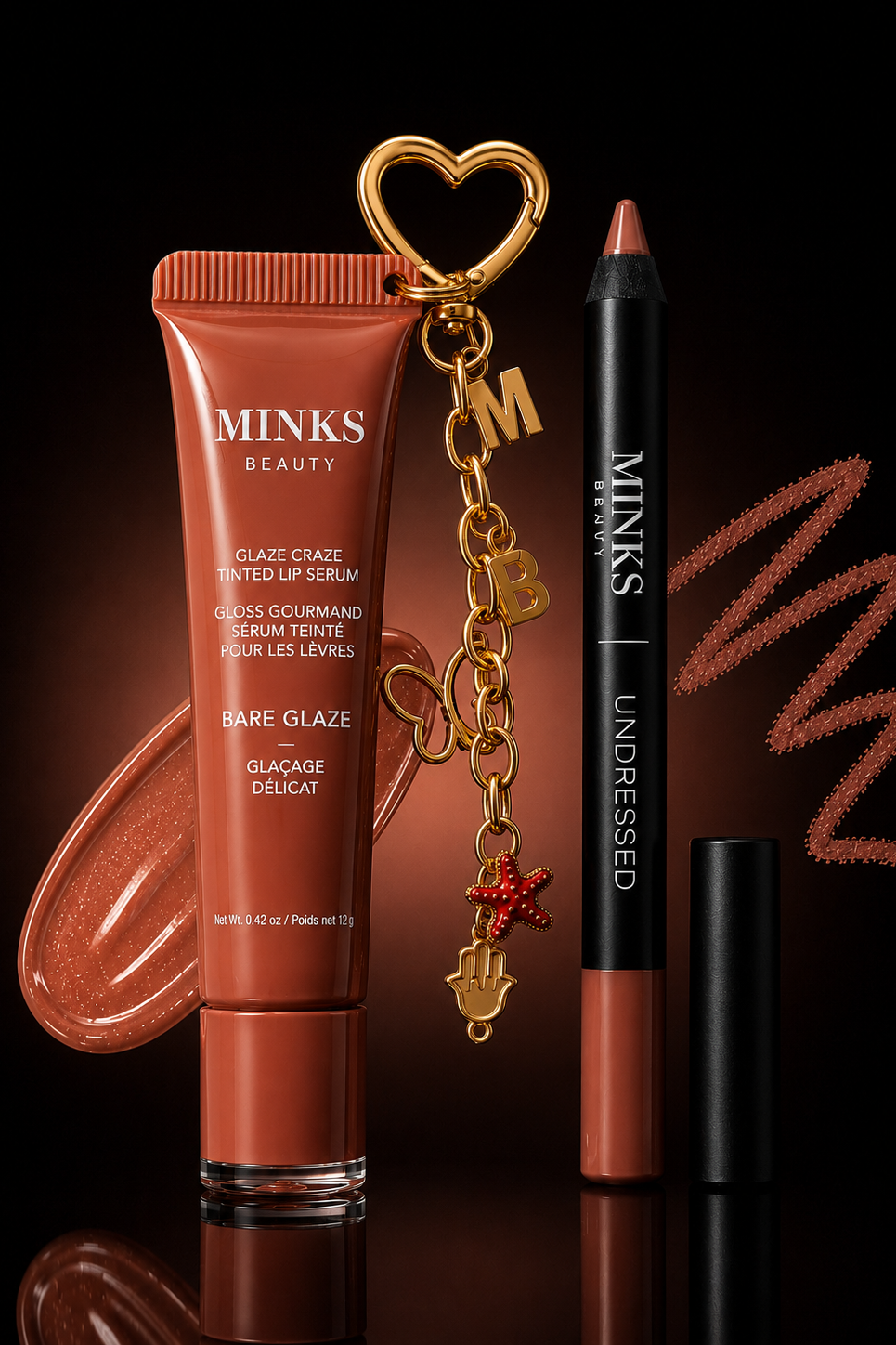 Bare Glaze Lip Gloss – Rose Nude