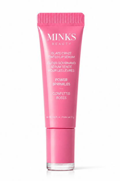 Power Sprinkles Lip Gloss – Strawberry Pink