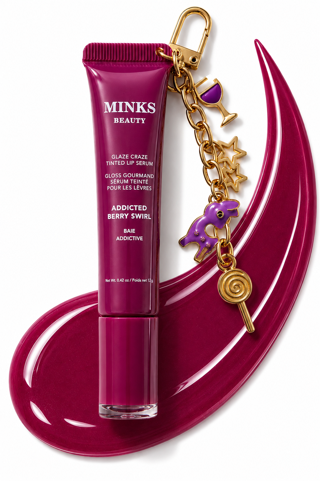 Addicted Berry Swirl Gloss – Deep Plum